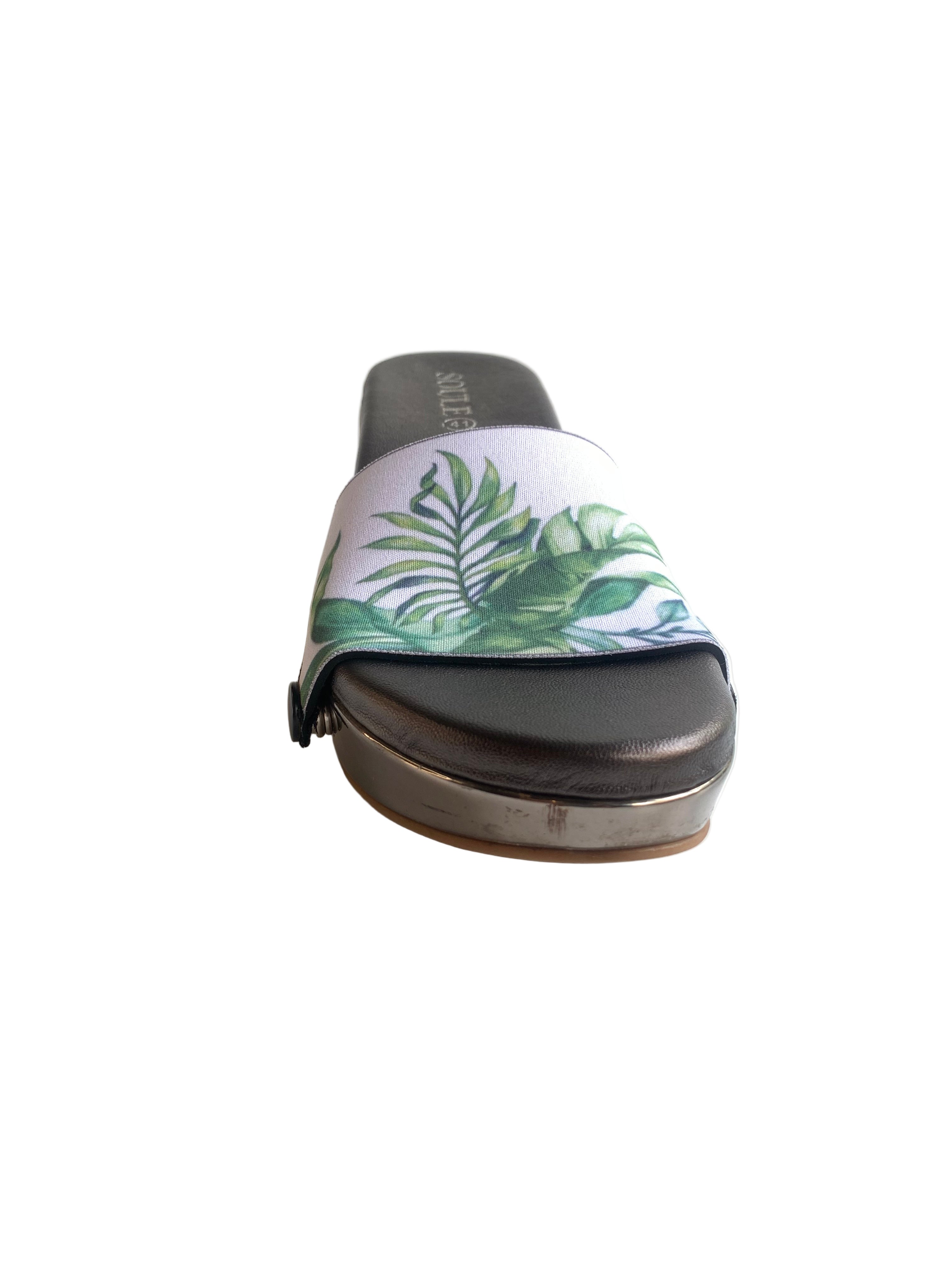 Verdant Oasis Women Shoes Strap