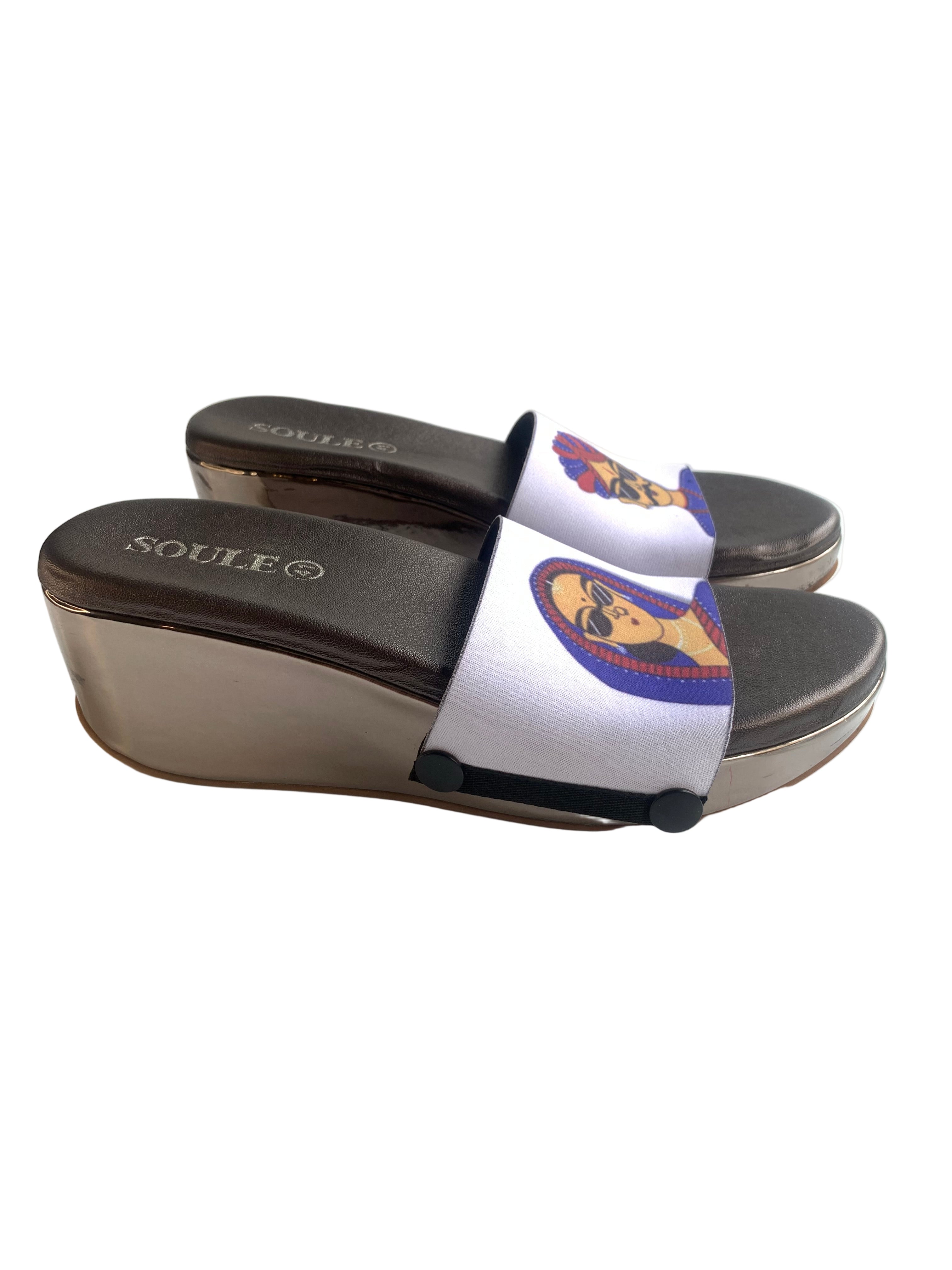 Quirky Indian Women Shoes Strap