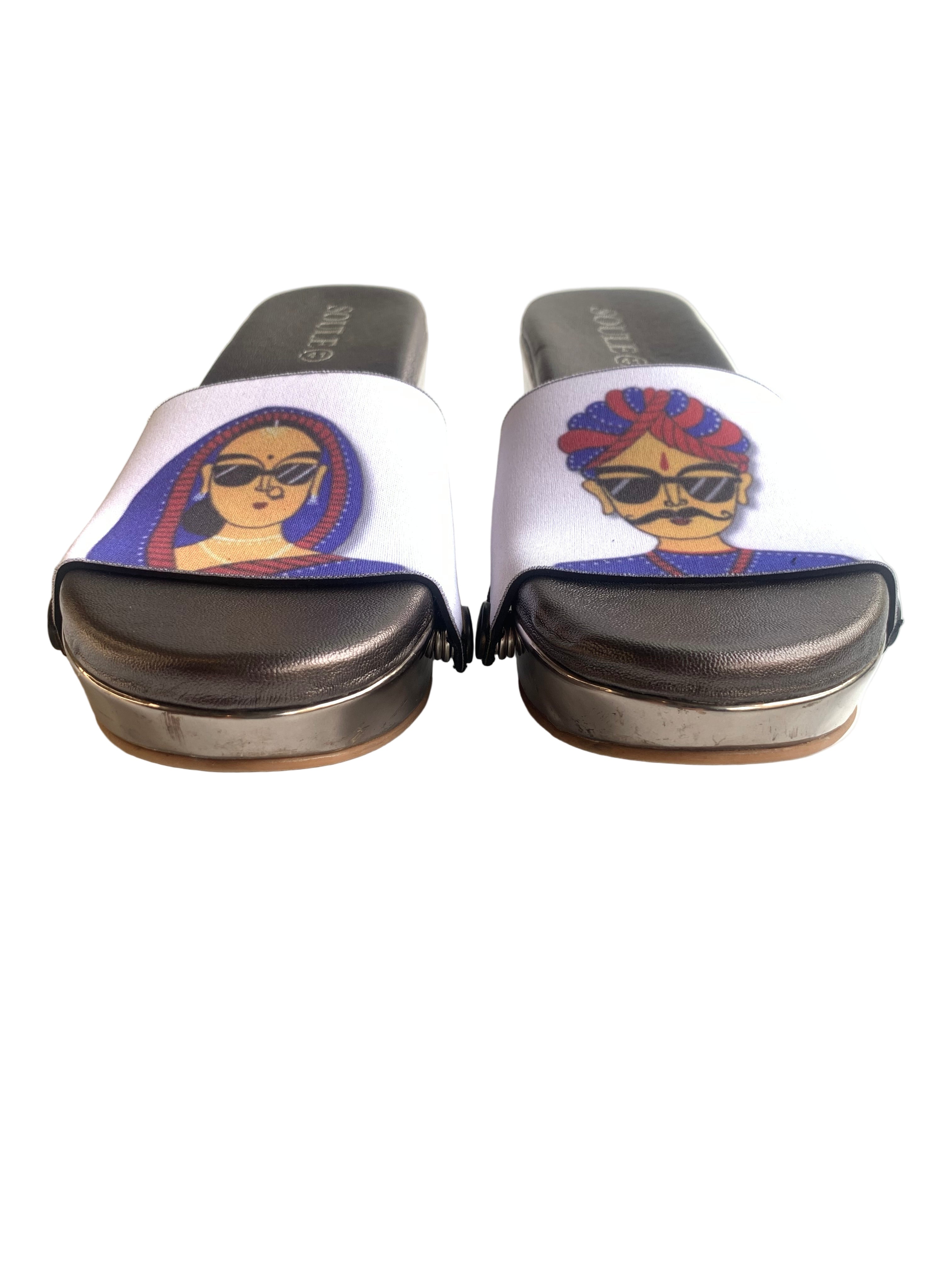 Quirky Indian Women Shoes Strap