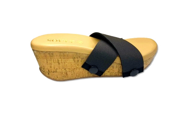 Black Criss Cross Strap