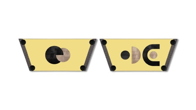 Abstract Modern Art Women Shoes Strap