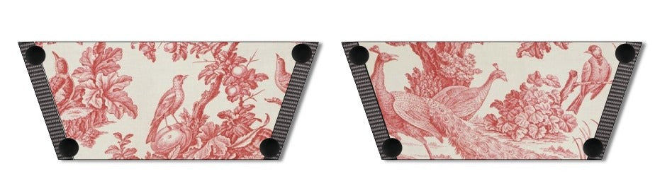 Majestic Toile Elegance Women Shoes Strap