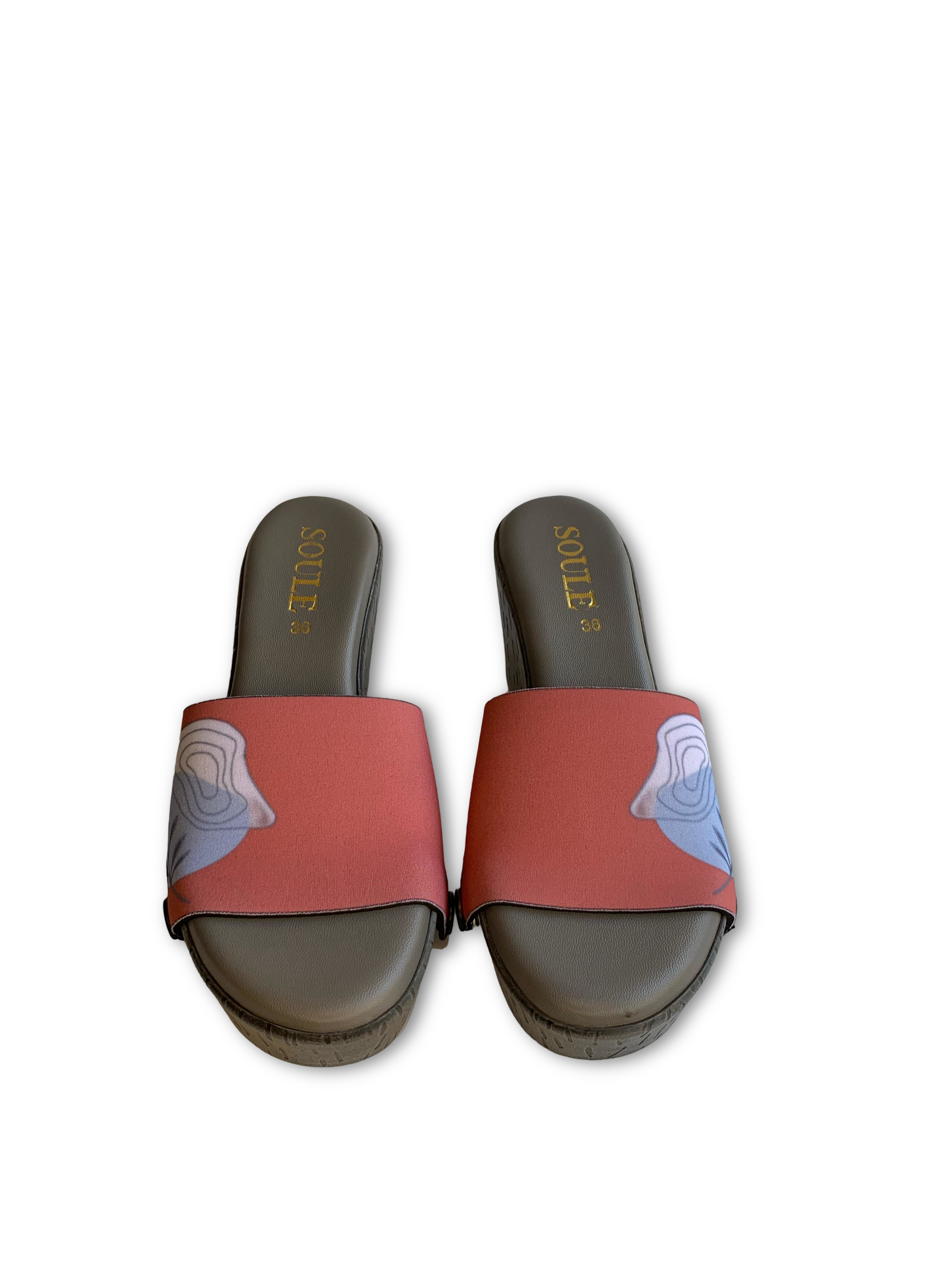 Elegant Modern Art Women Shoes Strap